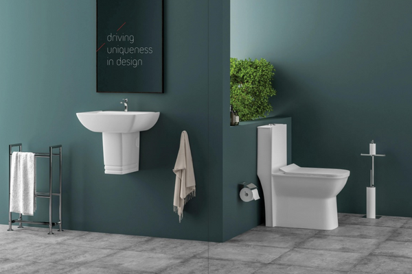 Wash Basin Half Pedestal